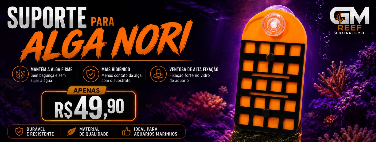 Suporte para Alga Nori